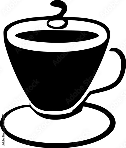 coffee cup icon vector symbol design illustration