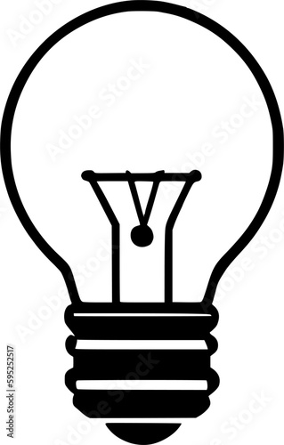 lamp icon vector symbol design illustration