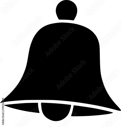 notification bell, announcement icon vector symbol design illustration