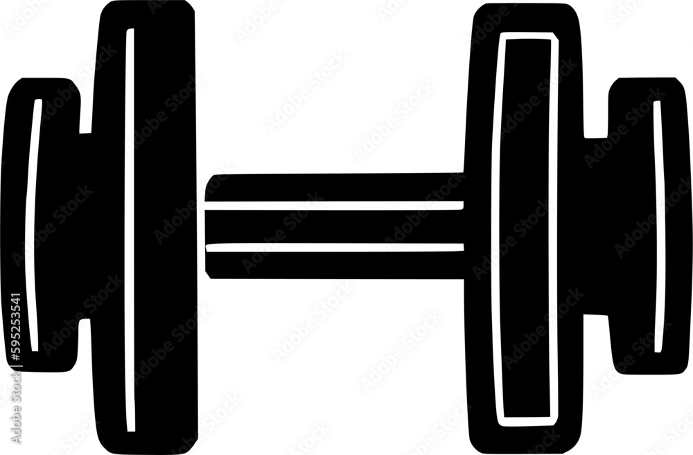 dumbbell icon vector symbol design illustration dumbbell icon vector symbol design illustration