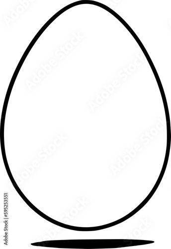 egg icon vector symbol design illustration