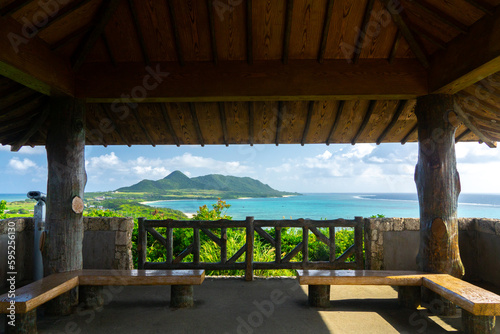 石垣島 玉取崎展望台からの風景