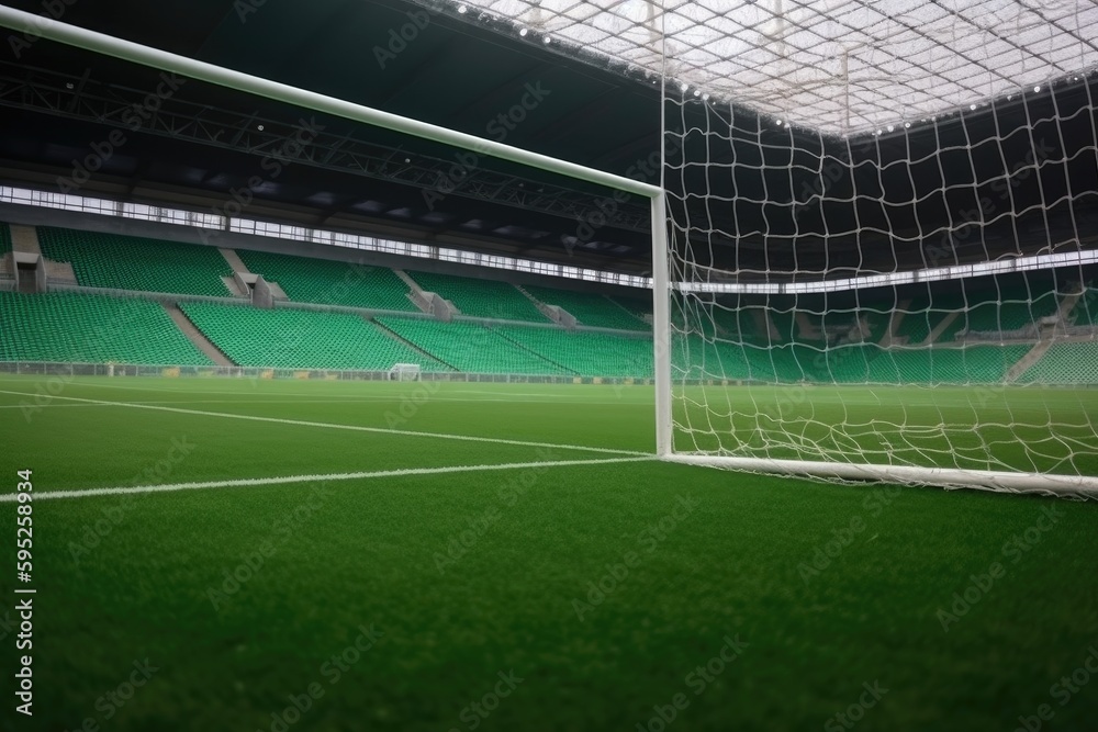 Obraz premium soccer field , ai generative