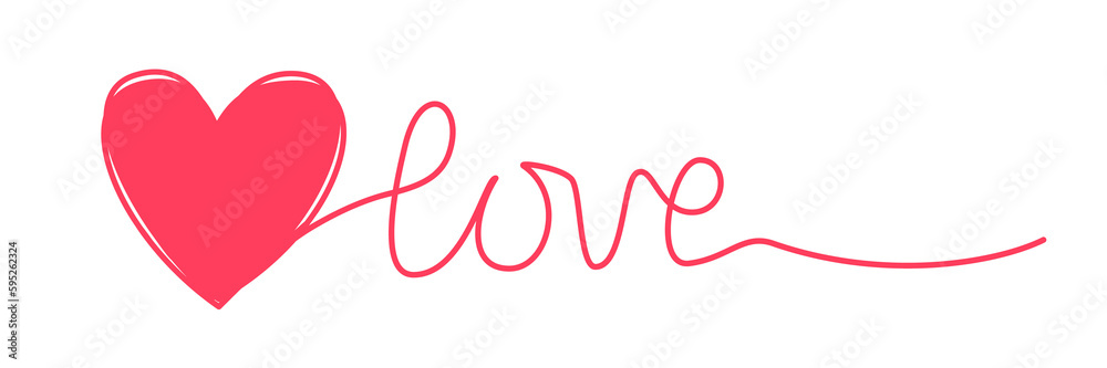 Doodle heart and word LOVE hand written with thin line, divider shape scribble style. Png clipart isolated on transparent background Doodle heart and word LOVE hand written with thin line, divider shape scribble style. Png clipart isolated on transparent background