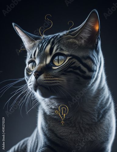 OIIA - My cat. AI generated