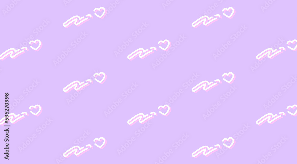 Retro Heart Graphic Wallpaper♪ Retro Heart Graphic Wallpaper♪