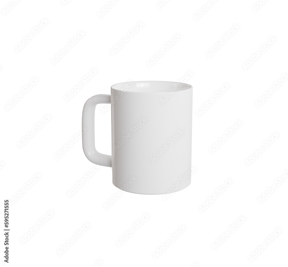 white cup isolated white cup isolated