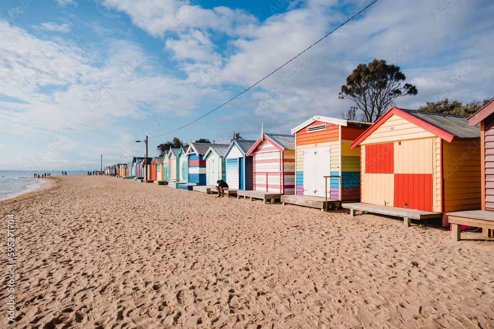Brighton Bathing Boxes Melbourne Victoria Brighton Bathing Boxes Melbourne Victoria
