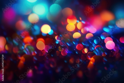 Glittering Bokeh Background