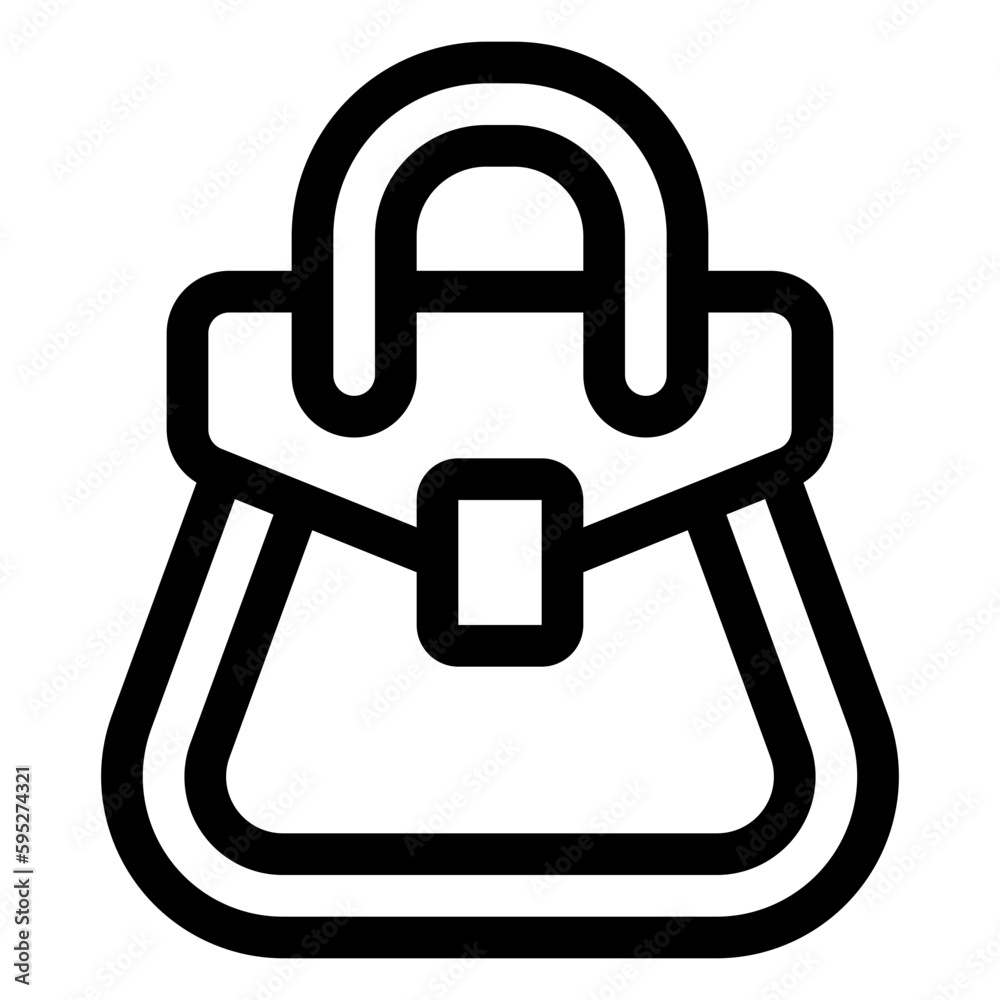 Handbag Line Icon