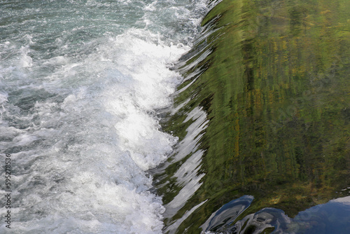Beautiful landscape photographs of river.
