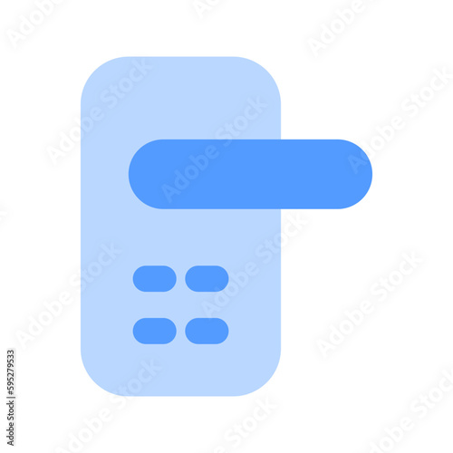 smart door duotone icon