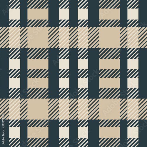 Seamless check plaid pattern, Dark tartan vector print for a flannel shirt, skirt, blanket, throw, and other modern spring, summer, autumn, and modern fashion fabric designs. 