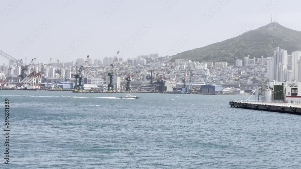 부산의 바다 풍경