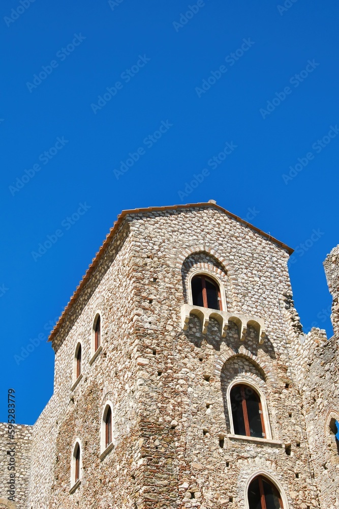 Byzantine castle state of Mystras, Greece
Medieval Art. Medieval architecture.