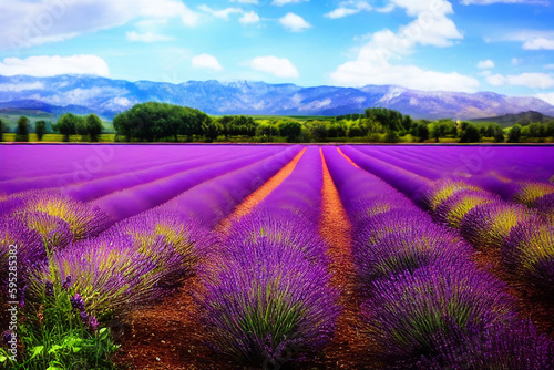 Fields of flowers: Whether it's a field of lavender or wildflowers, vast fields of colorful blooms are a breathtaking sight to see.