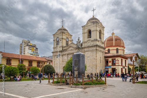 Catedral de Huancayo en la Plaza de Armas
Junín, Perú photo