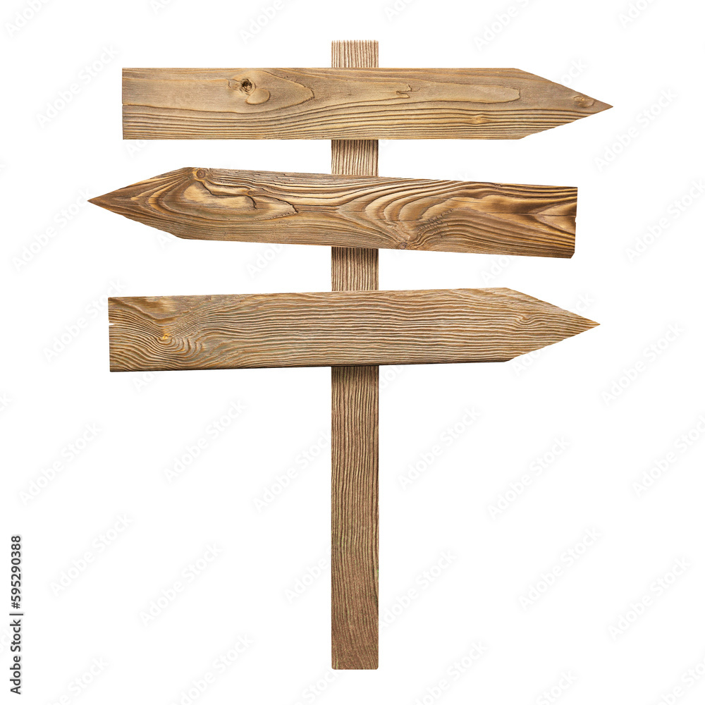 Wooden arrow signs cut out Wooden arrow signs cut out