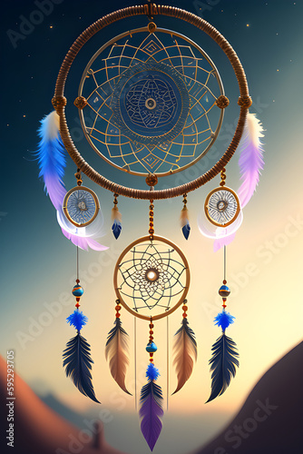 Enchanted Dreamcatchers | High-Quality Images of Magical Dreamcatcher Art for Your Creative Design Projects