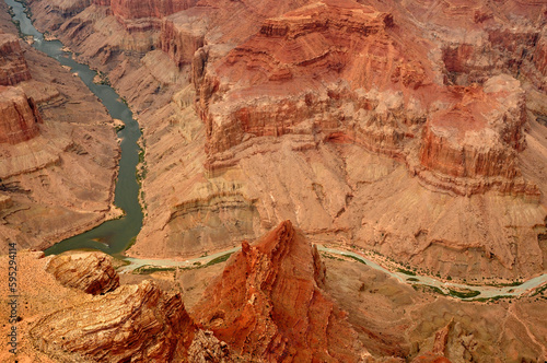 Aerial View Grand Canyon Arizona
