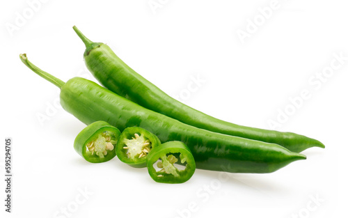 green chili peppers