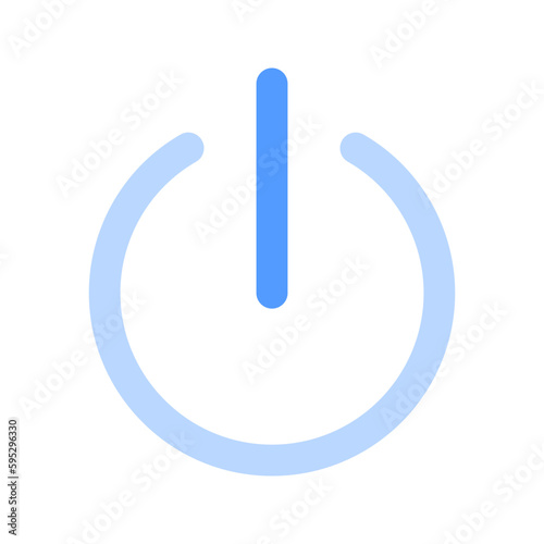 power off duotone icon