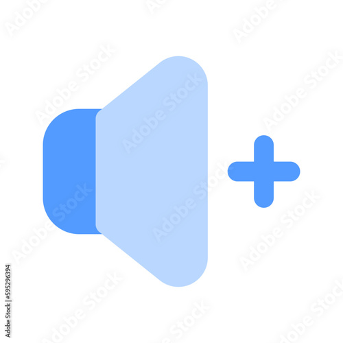volume up duotone icon
