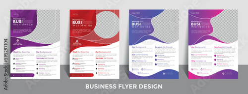  Modern, Creative, Corporate Business Flyer Design Template