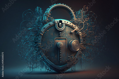 cybercrime - it-security - illustration - concept art
