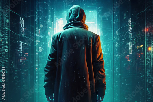 cybercrime - it-security - illustration - concept art