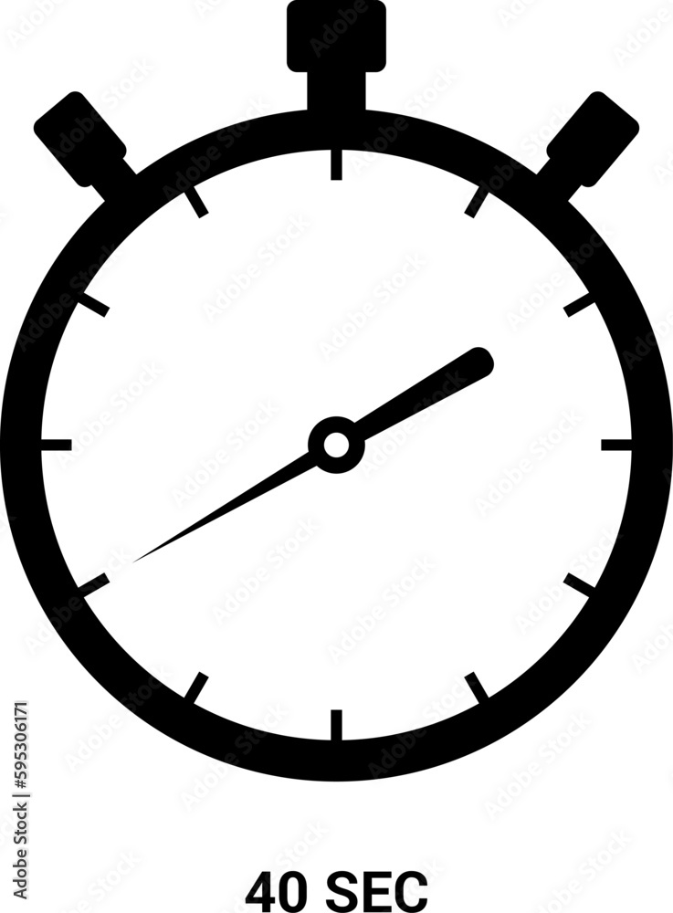 timer stopwatch icon vector illustration. timer stopwatch icon vector illustration.