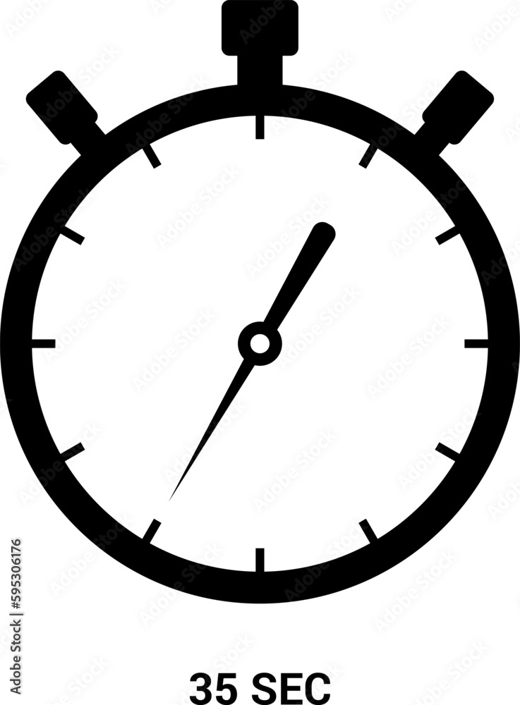 timer stopwatch icon vector illustration. timer stopwatch icon vector illustration.