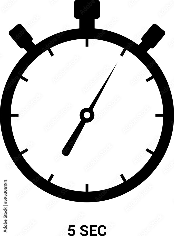 timer stopwatch icon vector illustration.