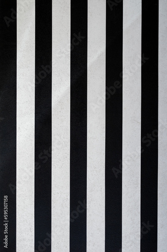 Black and White Vertical Stripes.