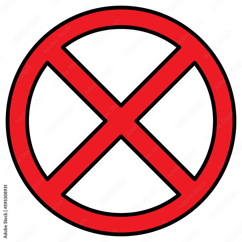 forbidden and prohibition sign forbidden and prohibition sign