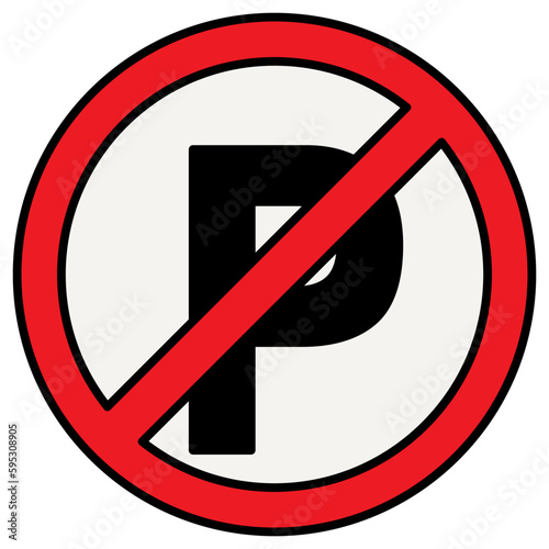 Free Download no parking traffic sign - GFXLoad