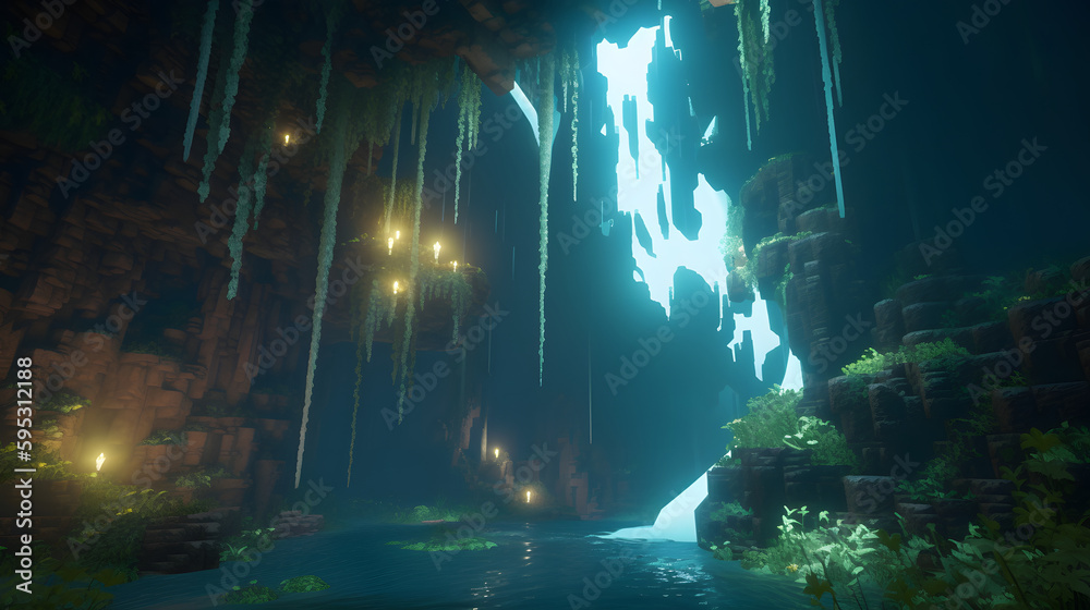 Beautiful Fantasy Cavern