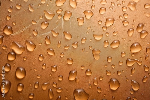 Fresh seamless background, adorned with glistening droplets of water. AI generated