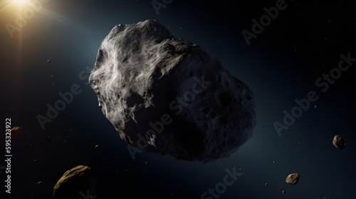Beautiful Deriving Asteroïd