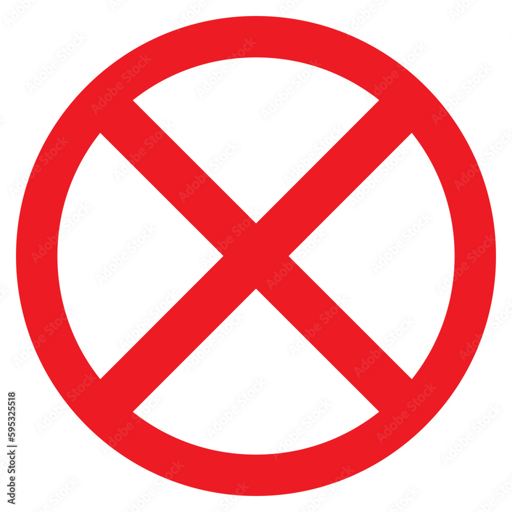 do not enter sign. stop and warning cross icon do not enter sign. stop and warning cross icon