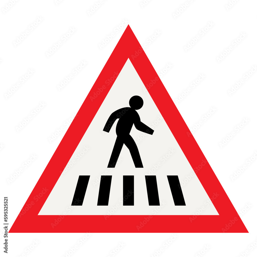 pedestrian crossing sign pedestrian crossing sign