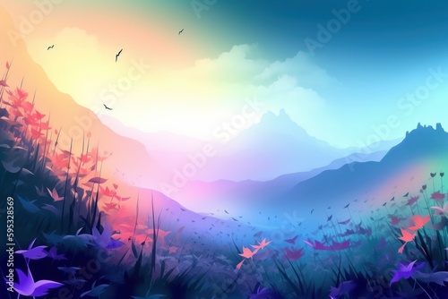 Beautiful colourful background