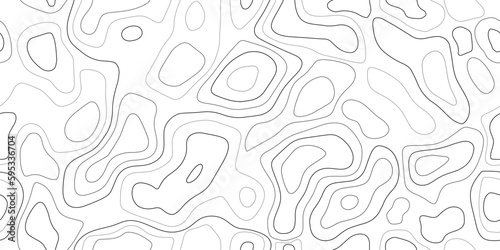 Sea topography pattern. Line map sketch background, terrain texture. Geo relief contour, mountain altitude, wavy trail, territory navigation, topo grid. Geographic sketch vector backdrop