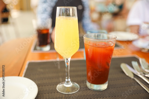 alcohol in the morning on vacation symbolizes relaxation  indulgence  and celebration. It represents a break from routine  a time to unwind and enjoy life. It can also suggest a desire to escape