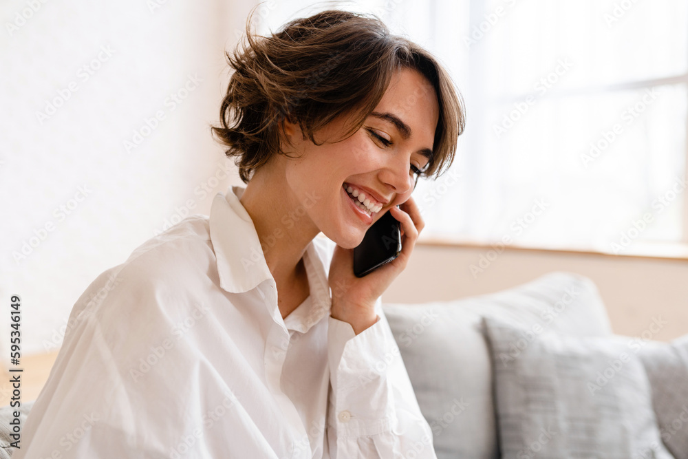 young pretty woman working online freelancer, remote job young pretty woman working online freelancer, remote job