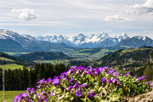 Sunny weather with view to Totes Gebirge, Upperaustria © Simon Reisinger