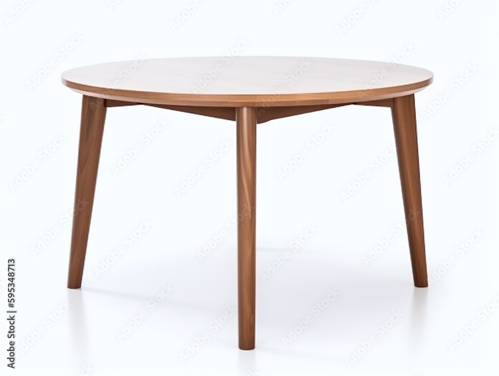 Wooden table isolated on white background. Wooden table isolated on white background.
