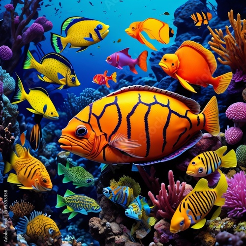 fish in aquarium © ShadowStocks
