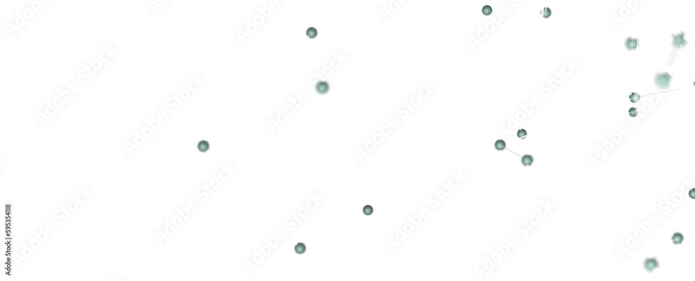 network shape. Abstract 3D render network shape. Abstract 3D render