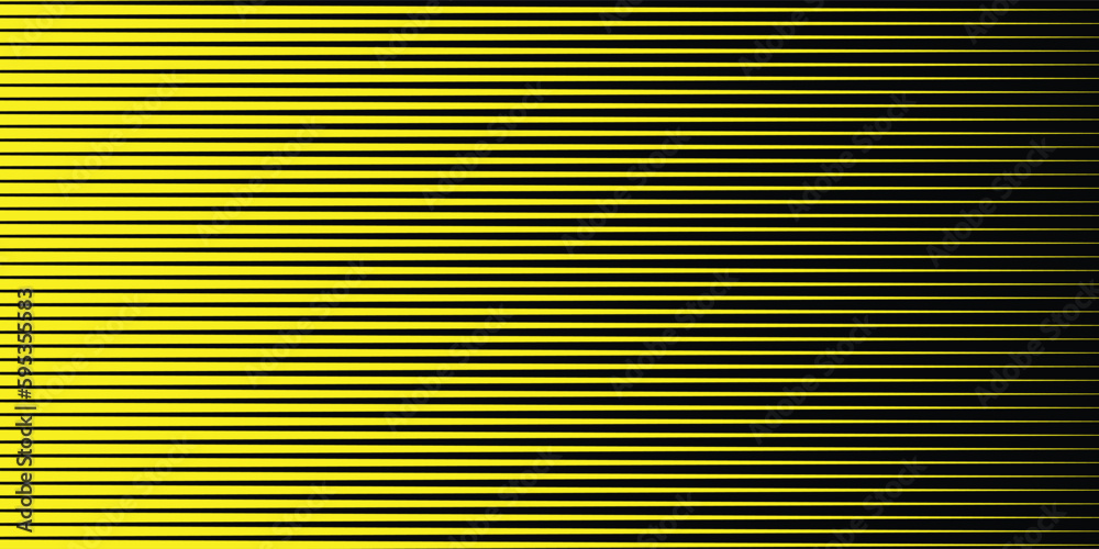 Fototapeta premium Yellow line and black abstract background